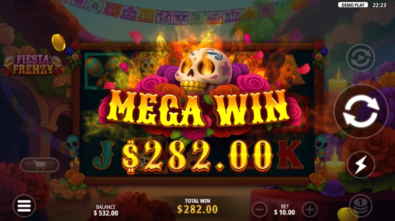 Fiesta Frenzy - Stor gevinst i Free Spins